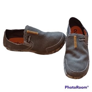 Cushe Surf Slipper men's 10 grey canvas